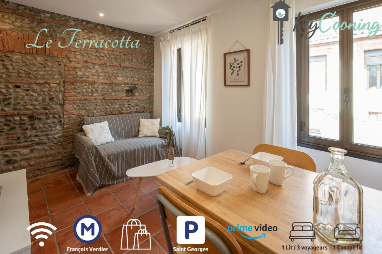 Le Terracotta - Cosy Et Lumineux Leilighet Toulouse Eksteriør bilde